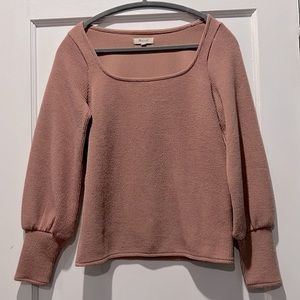 Madewell Square Neck Top, XS
